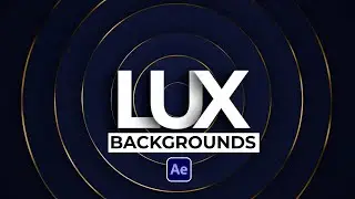 Create Luxury Animated Backgrounds in After Effects | Tutorial