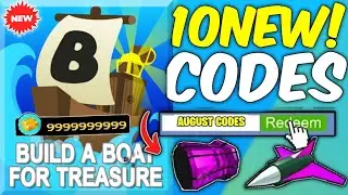 ⚠️ACTIVE⚡CODE!⚠️ BUILD A BOAT FOR TREASURE CODES AUGUST 2024 -ROBLOX BUILD A BOAT FOR TREASURE CODES