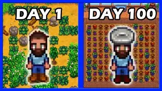 I Played 100 Days of Stardew Valley as a Forager