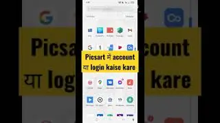 How to create account in pics art ||PicsArt me login kaise kare||#picsart||#shorts#youtube#viral#how