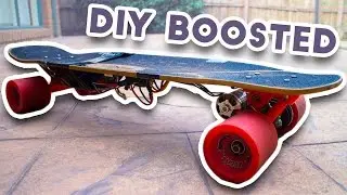 • Homemade Boosted board! | DIY ELECTRIC SKATEBOARD