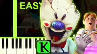 ICE SCREAM 7 THEME - EASY Piano Tutorial