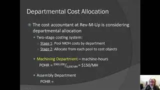 Plant Wide and Overhead Department Allocation