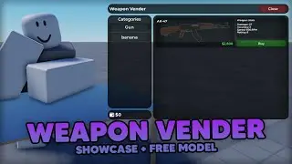 Weapon Vender // Roblox Showcase + Free Model