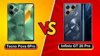 Tecno Pova 6 Pro Vs Infinix GT 20 Pro || Comparison || Which one is best?