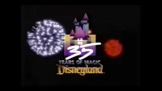 Disneyland: 35 Years of Magic [Walt Disney Television] logo (1990)