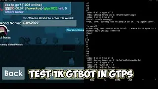 TEST 1K GTBOT IN GTPS