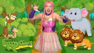 Luli Pampín - CAMINO POR LA SELVA🙊🐍🦁🐘 - Official Video