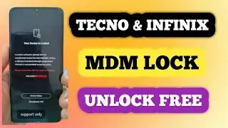 All Tecno & infinix MDM 🔥 Remove Permanently FREE Method 2024 | MDM Fix Tool UNISOC & MTK Supported