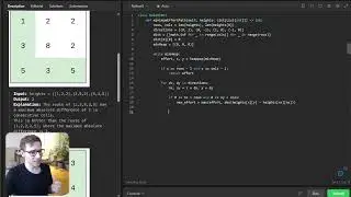 Unlocking the Secrets of Dijkstra Algorithm with Live Python LeetCode 1631 Path With Minimum Effort