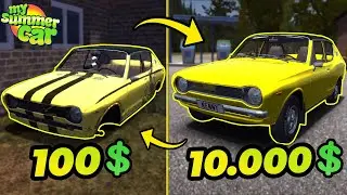 $100.000 into ABANDONED SATSUMA X-1! | My Summer Car #98