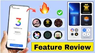 Realme ui 3.0 personalization AOD features review | Realme ui 3.0 new features 🔥