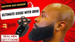 Bald Head Care Routine w/ Brio | Bald Head Care for Black Men | 2024