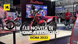 Honda RedMoto Rally e Enduro 2024 protagoniste a EICMA [ENGLISH SUB]