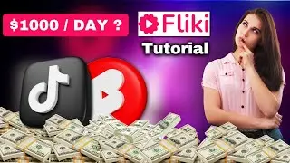 Fliki AI Tutorial & Review - How To Use Fliki AI To Make Money In 2024 (For Beginners)