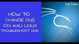 How to change DNS Server on Kali Linux | Troubleshoot DNS on Kali