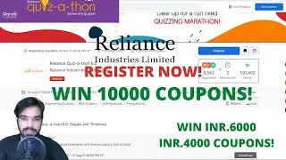 RELIANCE QUIZ-A-THON 2021! REGISTRATION |ALL DETAILS|PRIZE|RULES|ROUNDS|WIN INR 10000 | FOR STUDENTS