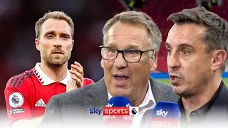 'Arsenal haven't got an Eriksen!' | Gary Neville, Paul Merson analyse where Arsenal lost to Man Utd