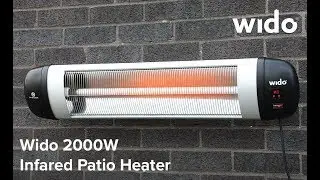 Wido Infrared Patio Heater Product Video (PHEATIFR)