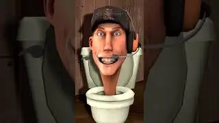 tf2 but it skibidi toilet meme 3 #shorts