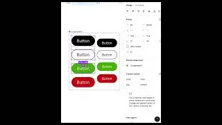 Dynamic button figma | Variable button figma 