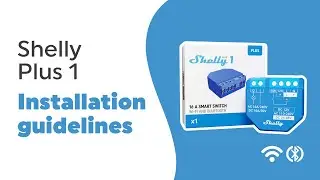 Shelly Plus 1 -  Installation video