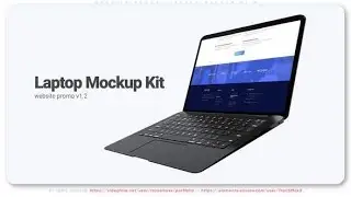 Website Promo. Laptop Mockup v1.2 32059533 Videohive - Free Download After Effects Template