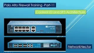 Palo Alto Training - Part-11_Content ID and SP3 Architecture