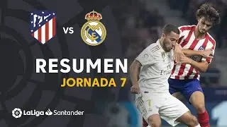 Resumen de Atlético de Madrid vs Real Madrid (0-0)