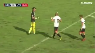 The goalkeeper by the name of Levandovsky scored a goal from 80 meters