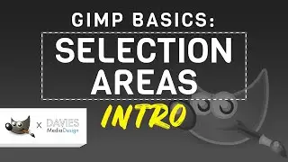 GIMP 2.10 Selection Area Basics In-Depth Tutorial