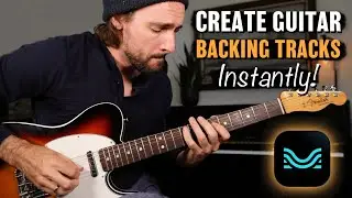 How to Create Guitar BACKING TRACKS From ANY Song - Moises!