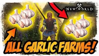 Make BIG gold coin on Garlic! Farming locations December 2021 | New World