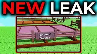 The GARDEN EXPANSION UPDATE Just GOT LEAKED! (Grow a Garden)
