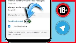 How to Enable Sensitive Content on Telegram? Disable Filtering on Telegram (Android & iPhone)