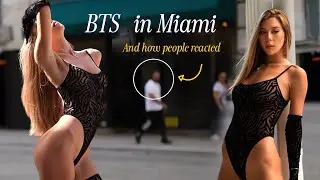 BTS Miami shoot | Public reaction