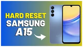 COMO FORMATAR ( HARD RESET ) SAMSUNG GALAXY A15 PASSO A PASSO!