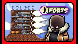 Forts - Биба и Боба!!! Мощные пушки!!! #forts #фортс #ЛысыйДядь