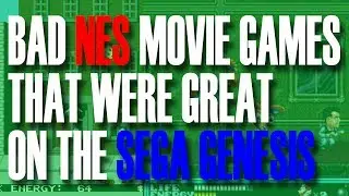 Bad NES Movie Games That Were Great on the Sega Genesis | MichaelBtheGameGenie