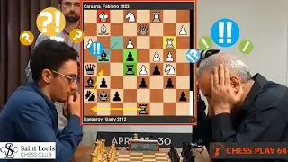 🎦 Kasparov DOMINATES Caruana! Fabiano Caruana vs Garry Kasparov