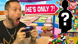 I challenged a 7 year old on Fall Guys