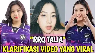 RRQ TALIA KLARIFIKASI VIDEO YANG VIRAL, MAU DILAPORKAN😱⁉️