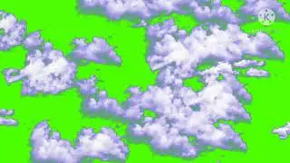 Green screen badal animiton effect video No copyright 2021