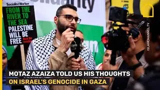 Motaz Azaiza vows to continue until the end of genocide and until Palestine is free