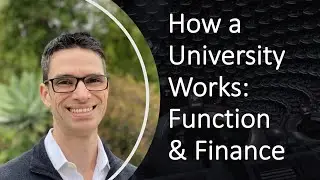 How a University is Financed: Research, Grants, Endowment, Salary, Tuition, Overhead: Darren Lipomi