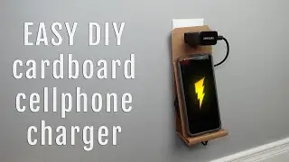 Cardboard Mobile Cell Phone Charger | DIY Crafts