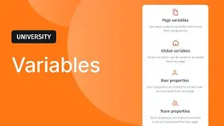 Understanding and Using Variables in Your No-Code App