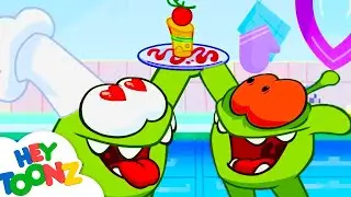 Om Nom Hikâyeleri 👾 Nom Şakaları ⭐ Derleme 👾 En iyi çizgi filmler| Çocuk Çizgi Filmi | HeyToonz