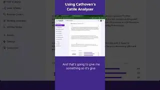 Using Cathoven's Catile Analyser #ai #Readingage