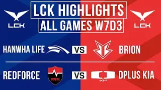 LCK Highlights ALL GAMES Week 7 Day 3 | LCK Spring 2024